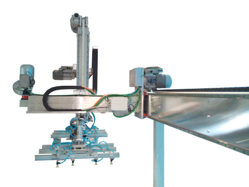 Cartesian robot for industrial automation and machine tending