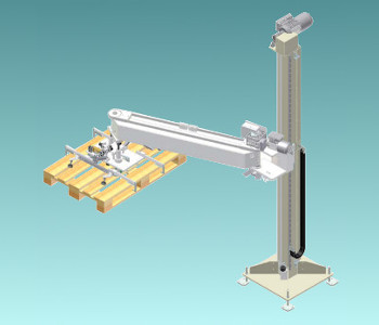 Mettipallet 0-270 posizionamento falda e pallet