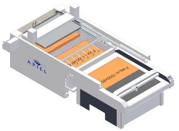 ACRAB-T sheet feeder used for plotter loading and unloading