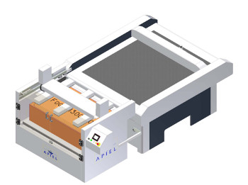 Sheet feeder ACRAB-ST sheet unload from cutting plotter.