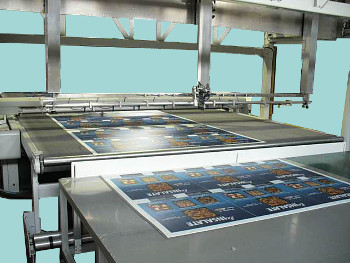 Mettifogli a portale per plotter della serie 3G Zund